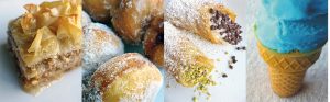 DETROIT COOKBOOK DESSERTS - PACZKI, BAKLAVA, CANNOLI, AND BLUE MOON ICE CREAM!